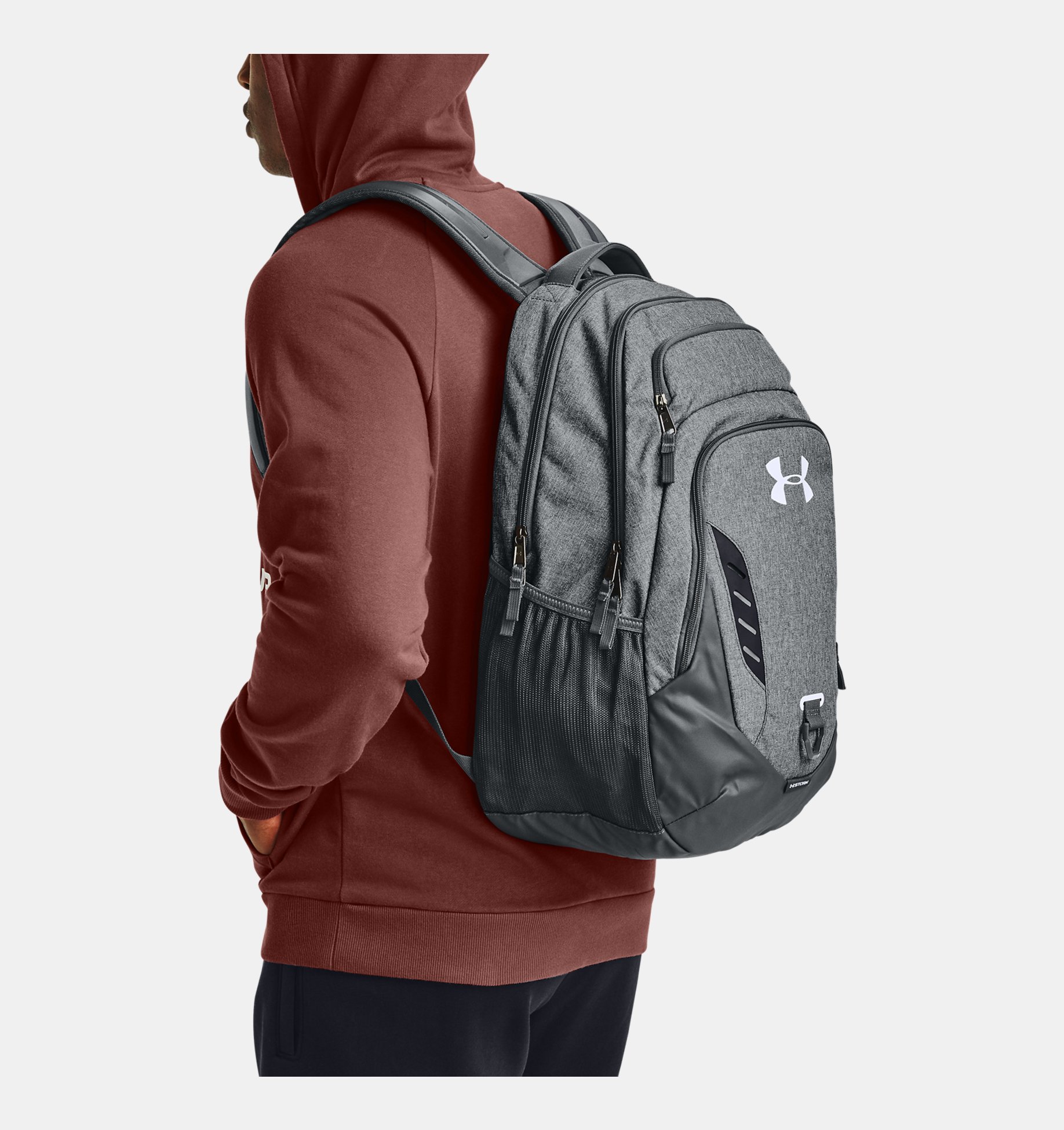 Men's UA Gameday Backpack, Gray, pdpZoomDesktop image number 0